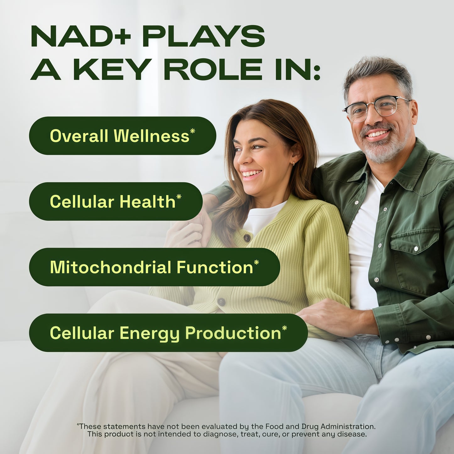 Cata-Kor NAD+ Advanced | Liposomal NAD+ Supplement | With Resveratrol | NMN Supplement Alternative | Third-Party Tested | 500mg | 60 Capsules | Advanced NAD Resveratrol | Supplement Facts